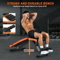 thumbnail image 2 of GIKPAL 8 Positions Adjustable Weight Bench With Extended Headrest,Foldable Workout Bench Olympic Weight Bench for Home Gym Full Body Strength Training,Support up to 800lbs, 2 of 7