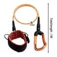 thumbnail image 4 of Cordón de buceo, cable de seguridad antipérdida, portátil, cordón de muñeca ajustable, cuerda de seguridad de cuerda de buceo para deportes, 4 of 9