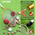 thumbnail image 6 of LIEKUMM Nut Collector, Large Walnut Picker, Garden Nut Rolling Picker with 51.6" Adjustable Long Handle, Nut Harvester Ball Picker for Walnuts, Pecans, Chestnuts, Acorns, Golf Balls, 6 of 7