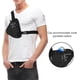 thumbnail image 2 of Chest Radio Harness, 10.2 x 6.69 Inch Portable Walkie Talkie Vest, Two-Way Radio Chest Bag with Adjustable Shoulder Straps (Black), 2 of 5
