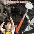 thumbnail image 2 of Telescopic Inspection Mirror, Round Car Inspection Mirror, Telescopic Mirrors, Adjustable Inspection Mirrors, for Auto Repair Vehicle Inspection Observation, 2 of 5