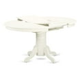 thumbnail image 3 of East West Furniture 7 Piece Dining Set Consists of an Oval Kitchen Table with Butterfly Leaf, 3 of 7