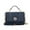 Navy, variant on MKF Collection Lola Quilted Vegan Leather Women’s Shoulder Bag by Mia K- Burgundy