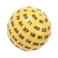 thumbnail image 2 of pitrice Acrylic Dices Game Entertainment Family Polyhedral Dice Yellow, 2 of 9