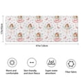 thumbnail image 3 of White Watercolor Fairy Princess Pattern Bathroom Rugs Mat,Non Slip Microfiber Bathroom Rug,Rubber Backing,Soft Bathroom Mats for Bathroom Floor,Tub and Shower,47x17in(120x43cm), 3 of 4