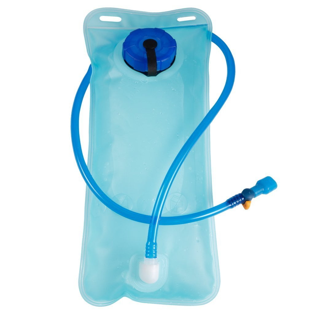 2L Bicycle Bike Cycling Mouth Water Bladder Bag Hydration Camping Sports Blue Blue by willingboy