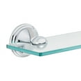 thumbnail image 5 of Preston 19 in. W Glass Bath Shelf in Chrome, 5 of 5