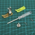 thumbnail image 4 of Foot Bias Binder Foot Snap on MT18 DoubleDeck Sewing Machine Plastic Presser Clip on with Spring, 4 of 7