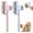 Pink+Blue, variant on Multifunctional Pet Hair Comb Flea and Tear Stain Removal, 2025 New Flea Comb Dog Cat Hairs Removal Cat Hair Grooming Brush, Upgrade Self Cleaning Pet Hairs Combs (Pink)