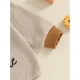 thumbnail image 7 of Suealasg Baby Girls Boys Thanksgiving Romper Long Sleeve Letter Print Bodysuits 3 6 12 18 24 Months Newborn Spring Autumn Jumpsuits Infant Thanksgiving Clothes, 7 of 7