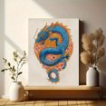 thumbnail image 6 of Floral Dog Portrait Canvas Painting Wall Art Home Decor for Living Room Bedroom Office Farmhouse Boutique, 6 of 8