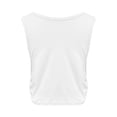 thumbnail image 6 of Womens Workout Tank Tops Racerback Sleeveless Running Workout Yoga Tops Summer Beach Athletic Shirts White S, 6 of 7