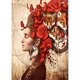 thumbnail image 1 of Cuadros Decorativos Bordado completo Hilo de algodón ecológico Punto de cruz 11CT Contado DIY Fox Mujer Kit DQrwqpou Nuevos Originales, 1 of 8