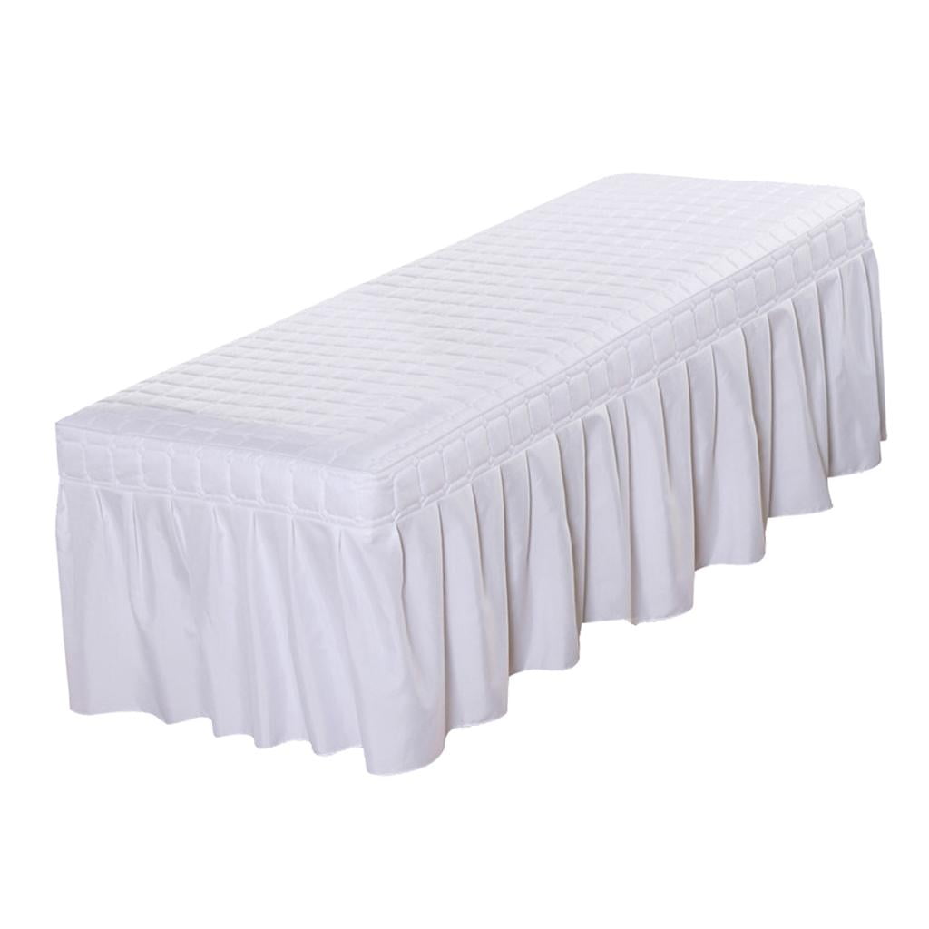 Cosmetic Beauty Massage Table Skirt Beauty Salon Bed Valance Sheet
