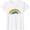 White, variant on Rainbow Pride Retro Short Seelve Casual T-Shirt