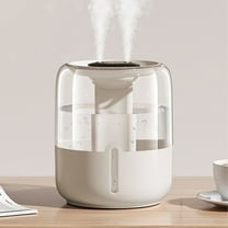 FYHALE Air Purifier and Humidifier Combo Large Capacity Double Spray USB Household Mute Large Direction Humidifier Digital Display Desk Night Light Humidifier