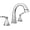 Lumicoat Chrome, variant on Delta 35775-Pd-Dst Stryke 1.2 GPM Widespread Bathroom Faucet - Lumicoat Chrome