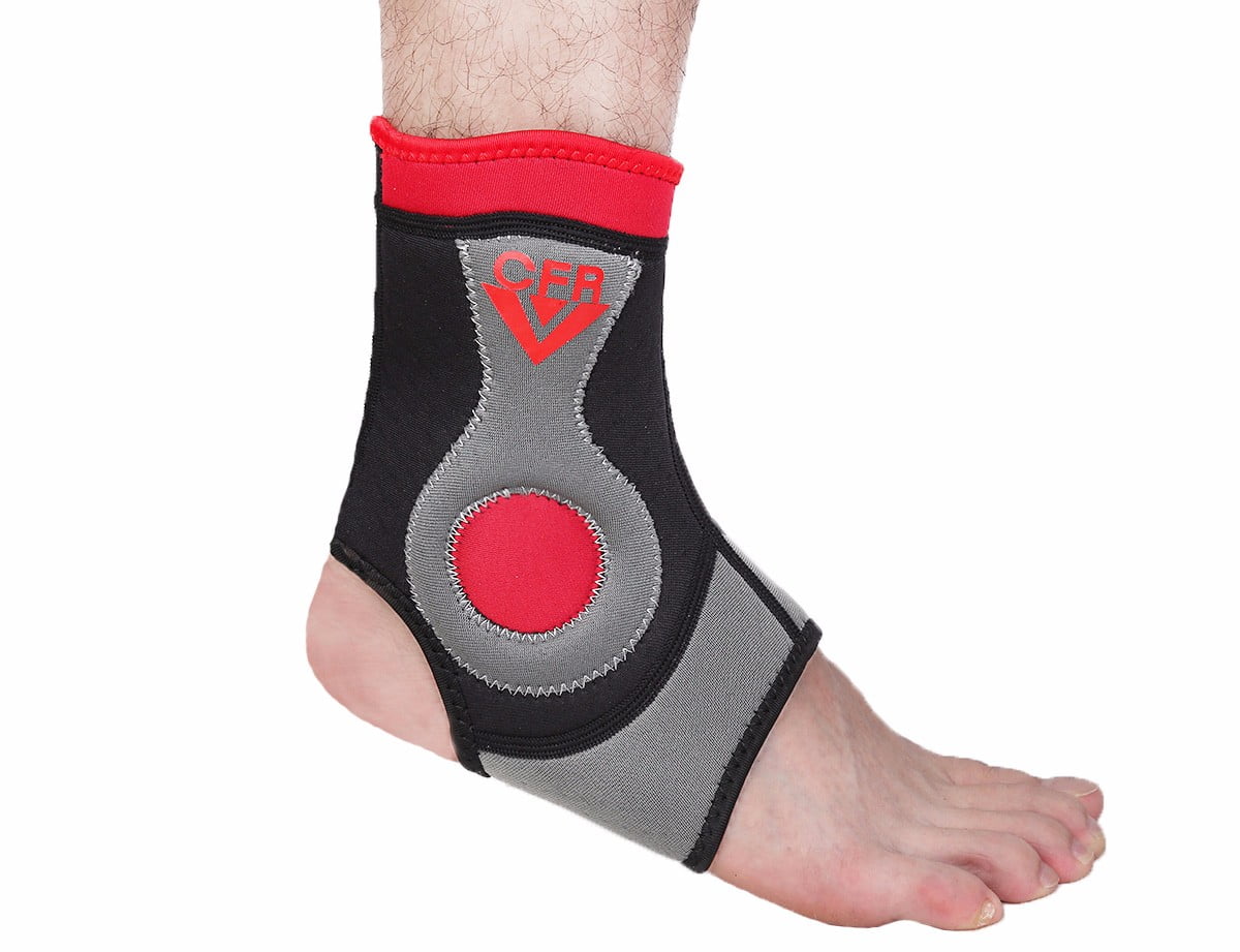 CFR Ankle Support Adjustable Brace with Compression Starps Protection