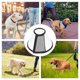 thumbnail image 3 of IDEANATEGRATE Collar Postoperatorio Ajustable Para Perros Y En Color Plateado Con Material Lavable, 3 of 7