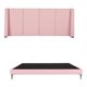 thumbnail image 1 of Box Base Cama Slim King Size+Cabecera Milan Rosa, 1 of 7