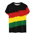 thumbnail image 4 of Zylanna Men's Casual T-Shirts, Fashion Crew Neck Short Sleeve Black History Month Shirts for Men Tee Multicolor Size 4XL, 4 of 4