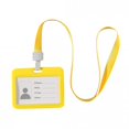 thumbnail image 4 of Double-Sided Transparent Employee Work Card Holder Employee Plastic ID Card, 4 of 9