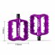 thumbnail image 1 of Pedales De Bicicleta De Montaña ENLEE Pedales de bicicleta Antideslizante Ensanchar Pie de cama Piezas de bicicleta impermeables (Púrpura) Ndcxsfigh Accesorios para bicicletas, 1 of 8