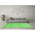 thumbnail image 3 of Ahgly Company Indoor Square Abstract Green Modern Area Rugs, 3' Square, 3 of 4