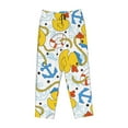 thumbnail image 4 of Kll Womens Ducks And Anchors Print Pajama Pants Soft Pajama Bottoms For Women Cozy Lounge Pants, 4 of 9