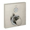 thumbnail image 2 of Hansgrohe ShowerSelect E Square Thermostatic Trim 1 Function Chrome, 2 of 2
