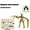 Gold, variant on T13 Action Figure Set, Titan 13 Robot Action Figure 3D Printed robo 13 Action Figure Articulated, for Collectors Desktop Decorations Gold