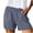 Grey, variant on GZWYHT Shorts for Women,Linen Pants,Women's Spring Summer Solid Cotton Li Nen Shorts With Split Pocket Casual Pants,Linen Shorts,Summer Pants,High Waisted Pants,Army Green,L