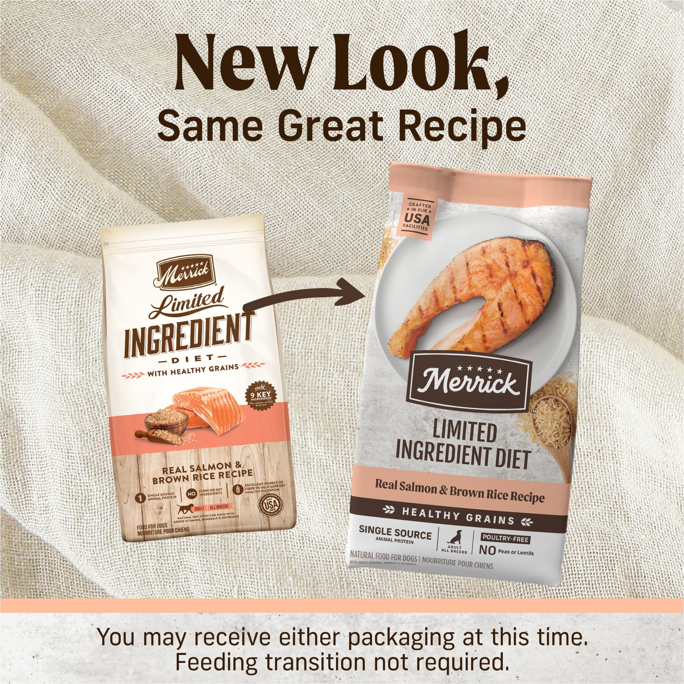 Merrick limited ingredient salmon and sweet potato dog food sale