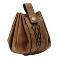 thumbnail image 2 of Coin Pouch Purse Durable Dice Bag for Photography Props Role Playing Present Brown, 2 of 8