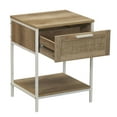 thumbnail image 4 of Household Essentials Bungalow Rattan End Table, Coastal Oak, 4 of 10