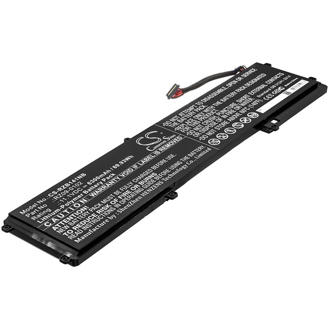 Seilylanka laptop battery for Razer 6300mAh 11.1V RZ09-0102 Blade 14 Blade 14(512GB) RZ09-01020102 Rz09-01302e21 RZ9-01021101-R3U