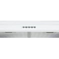 thumbnail image 4 of Ancona 24" Convertible Wall Pyramid Range Hood in White Stainless Steel&nbsp;, 4 of 5