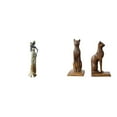 thumbnail image 1 of Figura de mujer africana, estatua de mesa de resina, sujetalibros de gato, adorno hecho a mano, ideal para regalar, decoración del hogar, decoración d, 1 of 8