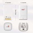 thumbnail image 5 of Enrutador 5G Enrutador WiFi CPE de 1000 Mbps Compatible con red 4G 3G 9 Indicador LED Tmvgtek Para estrenar, 5 of 5