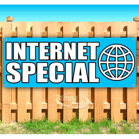 Internet Special 13 oz Vinyl Banner With Metal Grommets