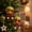 B, variant on 2026 Christmas Home Party Decor Christmas Ornament Fuzzy Green Hanging Decor With Red Bow And Legs Plushs Elfs Leg Pendant Cute Hanging Ornaments For Christmas Tree Wreath Holiday Supplies