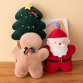 thumbnail image 4 of Muñeco de peluche de Papá Noel, árbol de Navidad y galletas, muñeco de peluche de 45cm, regalos de Navidad para niños, decoración del hogar, 4 of 5