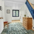 thumbnail image 5 of Balacho Farmhouse Floral Bohemian Faux Wool Area Rug, 4' x 6', Blue, 5 of 8
