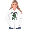 thumbnail image 4 of Light Up the Pot Cauldron Halloween Zip Up Hoodie Men's Women's Brisco Brands S, 4 of 6