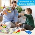 thumbnail image 5 of 167-Piece 10-in-1 STEM Building Set, Engineering Kit for Ages 4-8, Builds 10 Models, 5 of 7