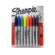 Sharpie Fine Point Permanent Marker Set set of 8 [Pack of 2] 62049-PK2
