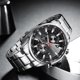 thumbnail image 4 of Curren Men Businiess Watch Fashion Classic Aleación Caja Acero inoxidable Banda Reloj de p Abanopi Mirar, 4 of 5