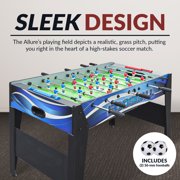 Hathaway Allure Foosball Table, 48-in, Black/Blue