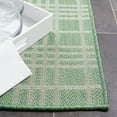 thumbnail image 6 of SAFAVIEH Machine Washable Rug Indoor/Outdoor Bermuda Collection - Bermuda Kestrel Plaid Indoor/Outdoor Area Rug, Green/Ivory, 8' x 10', 6 of 12