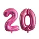 thumbnail image 3 of 2 globos de aluminio de 32 o 40 pulgadas con texto "Happy 30 Birthday", color rosa, azul y dorado, número 30, decoraciones para fiestas, suministros para hombres, niños y niñas, 3 of 5